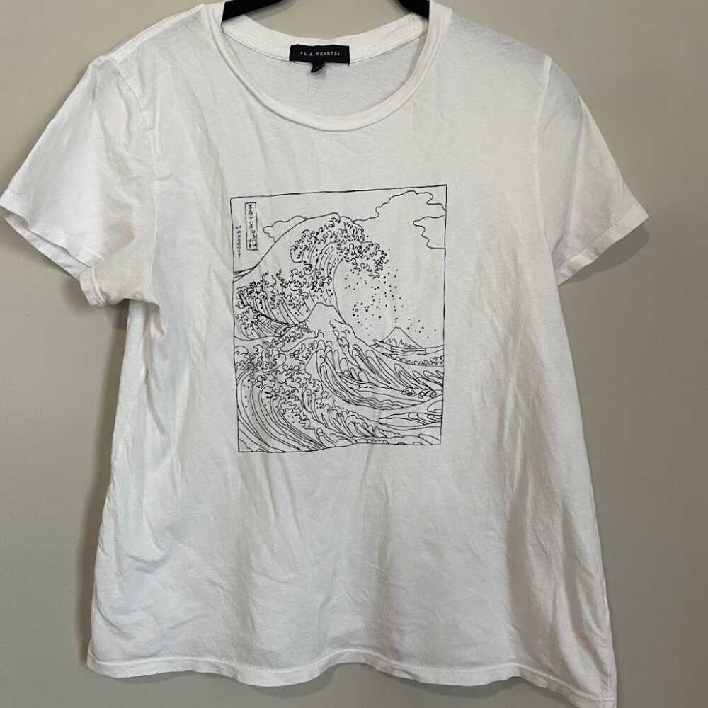 LA Hearts Wave Tshirt